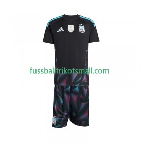 Fußballtrikots Argentinien World Cup Torwart Kinder 2026 Kurzarm Heimtrikotsatz kaufen